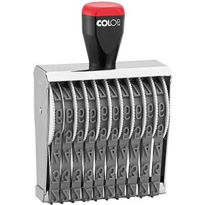 COLOP timbro Numeratore con 12010 – 10 cifre nbaender, 12 mm altezza caratteri COLOP timbro Numeratore con 12010 – 10 cifre nbaender, 12 mm altezza caratteri