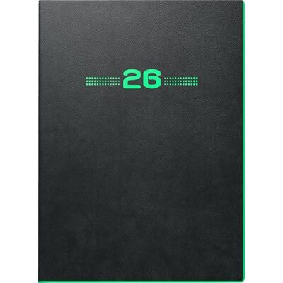 BRUNNEN Calendario a libro mod. 796 2026 "NEON" A5, plastica BRUNNEN Calendario a libro mod. 796 2026 "NEON" A5, plastica
