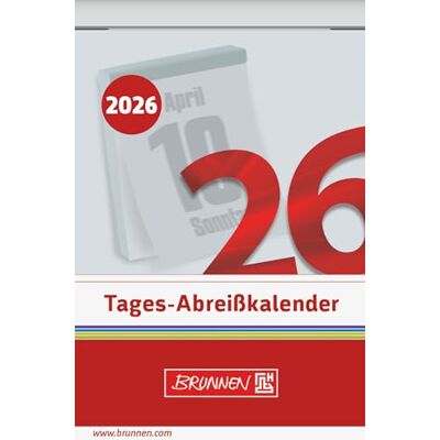 BRUNNEN Calendario a strappo 2026 n. 3 54 × 80 mm BRUNNEN Calendario a strappo 2026 n. 3 54 × 80 mm