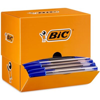BIC Cristal Original, Penne Blu a Sfera, Punta Media 1.0mm, 150 Unità, Formato Business, Cancelleria Ufficio "esclusiva amazon BIC Cristal Original, Penne Blu a Sfera, Punta Media 1.0mm, 150 Unità, Formato Business, Cancelleria Ufficio "esclusiva amazon