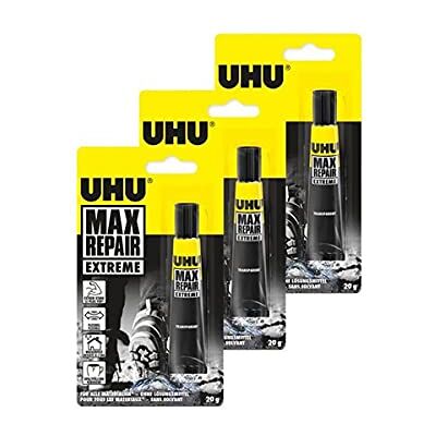 UHU 45820 Max Repair, colla estrema, tubetto da 20 gr. UHU 45820 Max Repair, colla estrema, tubetto da 20 gr.