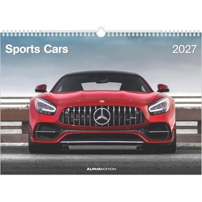 Alpha Sports Cars 2027: Wandkalender 42x29,7 cm mit 12 Luxusauto-Motiven, 4-sprachigem Kalendarium und Spiralbindung Alpha Sports Cars 2027: Wandkalender 42x29,7 cm mit 12 Luxusauto-Motiven, 4-sprachigem Kalendarium und Spiralbindung