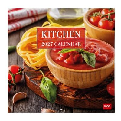 Legami Calendario 2027 da Muro, Kitchen, Calendario da Parete Grande, 12 Mesi e Planner Annuale, in 6 Lingue, Spazio per Note, Segni Zodiacali, Festività Internazionali, 30 x 29 cm Legami Calendario 2027 da Muro, Kitchen, Calendario da Parete Grande, 12 Mesi e Planner Annuale, in 6 Lingue, Spazio per Note, Segni Zodiacali, Festività Internazionali, 30 x 29 cm