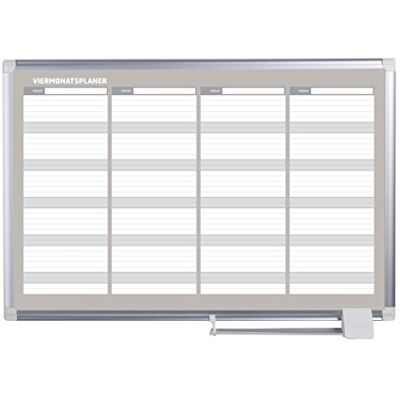 Bi-Office Agenda magnetica per quattro mesi, 90 x 60 cm Bi-Office Agenda magnetica per quattro mesi, 90 x 60 cm