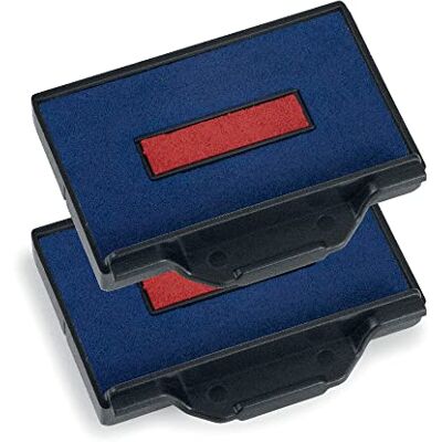Trodat Cartucce di ricambio 6/53/2 per Professional 5440 e 5440/L Blu-Rosso, Blister 2 Pezzi Trodat Cartucce di ricambio 6/53/2 per Professional 5440 e 5440/L Blu-Rosso, Blister 2 Pezzi