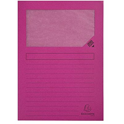 Exacompta Cartelle a L, 22x31 cm, Fucsia Exacompta Cartelle a L, 22x31 cm, Fucsia