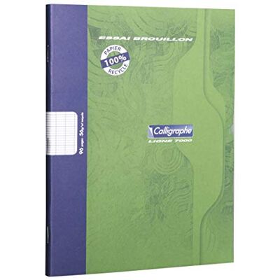 Calligraphe Conf. 10 quaderno p.met 17x22 cm 96 p quad. grandi 56g Calligraphe Conf. 10 quaderno p.met 17x22 cm 96 p quad. grandi 56g