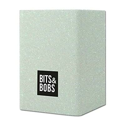 Grafoplás , portapenne verde glitter, silicone, 9,5 x 6,5 x 6,5 x 6,5 cm, perfetto per scrivania, Bits&Bobs Pop Up Design, colori glitter Grafoplás , portapenne verde glitter, silicone, 9,5 x 6,5 x 6,5 x 6,5 cm, perfetto per scrivania, Bits&Bobs Pop Up Design, colori glitter