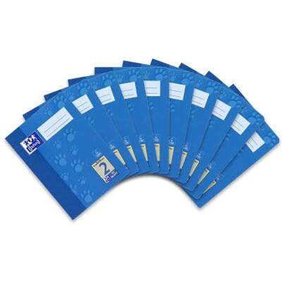 Oxford 100050376 Quaderno Scolastico - Blu, 32 pagine, confezione da 10 Oxford 100050376 Quaderno Scolastico - Blu, 32 pagine, confezione da 10
