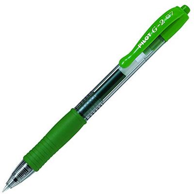 PILOT PENNA ROLLER G2 SCATO PUNTA FINE VERDE PILOT PENNA ROLLER G2 SCATO PUNTA FINE VERDE