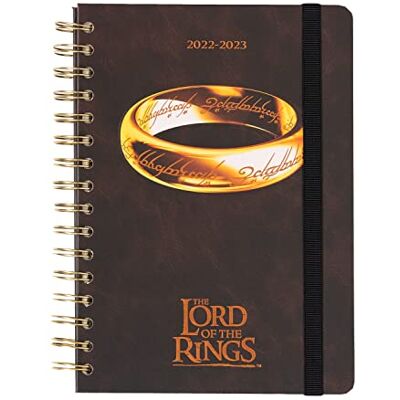 Grupo Erik : Diario Scuola 2022-2023 Il Signore Degli Anelli, agenda settimanale A5, 14,8x21cm, 12 mesi, ideale come diario lotr 2022, agenda università 2022 2023, diario scuole medie e superiori Grupo Erik : Diario Scuola 2022-2023 Il Signore Degli Anelli, agenda settimanale A5, 14,8x21cm, 12 mesi, ideale come diario lotr 2022, agenda università 2022 2023, diario scuole medie e superiori