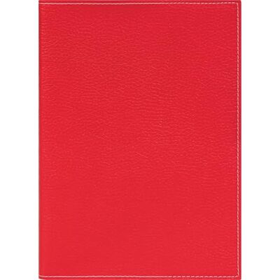 BRUNNEN Calendario a libro mod. 781 2026 A4 ecopelle rosso BRUNNEN Calendario a libro mod. 781 2026 A4 ecopelle rosso