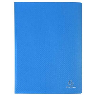 Exacompta Portalistini Opak in polipropilene opaco con buste interne lisce ad alta trasparenza, 100 buste e 200 facciate. Formato A4 Colore casuale della copertina Exacompta Portalistini Opak in polipropilene opaco con buste interne lisce ad alta trasparenza, 100 buste e 200 facciate. Formato A4 Colore casuale della copertina