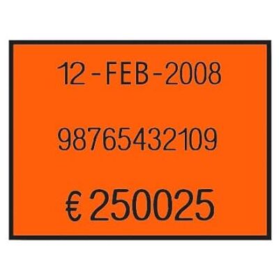 Alevar 37x28 Scatola 24 Rotoli Etichette per Prezzatrice, Arancio Fluo Permanente, 600 Etichette per Rotolo, Totale 14400 Etichette Alevar 37x28 Scatola 24 Rotoli Etichette per Prezzatrice, Arancio Fluo Permanente, 600 Etichette per Rotolo, Totale 14400 Etichette