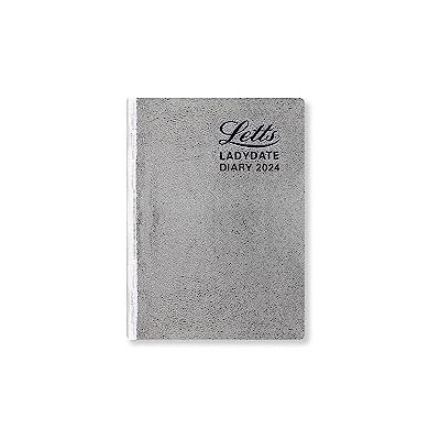 Letts of London Letts Ladydate Agenda 2024, 2 giorni per pagina, colore: Argento Letts of London Letts Ladydate Agenda 2024, 2 giorni per pagina, colore: Argento