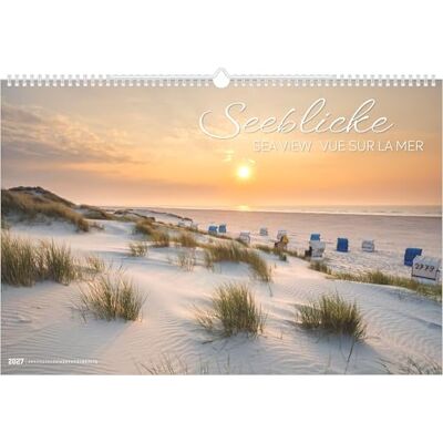 Alpha Seeblicke 2027: Wandkalender 49,5x33 cm mit 12 Strand- und Küstenmotiven, sprachneutralem Kalendarium und internationalen Feiertagen Alpha Seeblicke 2027: Wandkalender 49,5x33 cm mit 12 Strand- und Küstenmotiven, sprachneutralem Kalendarium und internationalen Feiertagen