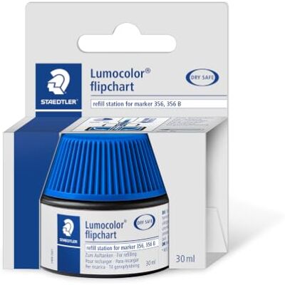 Staedtler 488 56-3 Inchiostro Ricarica per Marker da Flipchart Per pennarelli per lavagna a fogli mobili 356 e 356 B – pronti all’uso in pochi minuti – Codice articolo 488 56-3 Staedtler 488 56-3 Inchiostro Ricarica per Marker da Flipchart Per pennarelli per lavagna a fogli mobili 356 e 356 B – pronti all’uso in pochi minuti – Codice articolo 488 56-3