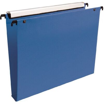 Leitz Esselte Cartelle sospese Premium con forma a V, confezione da 10 pezzi, colore: azzurro opaco Leitz Esselte Cartelle sospese Premium con forma a V, confezione da 10 pezzi, colore: azzurro opaco