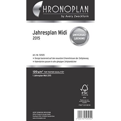 Avery chronoplan anno piano per il 2015 Media Avery chronoplan anno piano per il 2015 Media