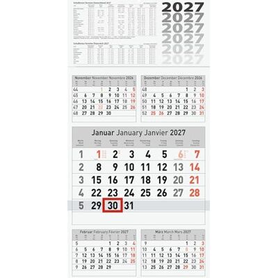 BRUNNEN 1070281007 5-Monatskalender 2027 300×585 mm BRUNNEN 1070281007 5-Monatskalender 2027 300×585 mm