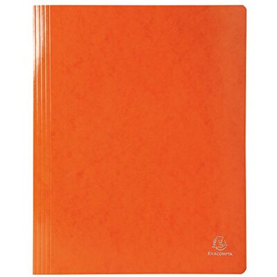 Exacompta rif. cartone da 25 cartelle ad aghi Iderama in carta lustrée laminata 355g/m² cartelle certificate FSC® dimensioni 24X32cm per documenti in formato A4 colore arancione Exacompta rif. cartone da 25 cartelle ad aghi Iderama in carta lustrée laminata 355g/m² cartelle certificate FSC® dimensioni 24X32cm per documenti in formato A4 colore arancione