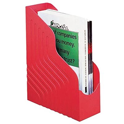 Avery KING MEC Magazine Rack Portariviste Jumbo Rosso 49111 Avery KING MEC Magazine Rack Portariviste Jumbo Rosso 49111