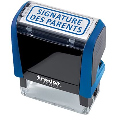 Trodat Timbro Signature dei genitori X-Print 499259 – Inchiostro blu Trodat Timbro Signature dei genitori X-Print 499259 – Inchiostro blu