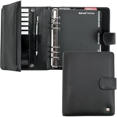 BIND Jüscha Organizzatore personale A5 in nappa, BIND Jüscha Organizzatore personale A5 in nappa,