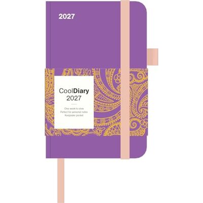 Alpha Cool Diary Fresh Purple 2027: Taschenkalender 9x14 cm Wochenplaner mit 4-sprachigem Kalendarium, internationalen Feiertagen, Stifthalter & Elastikband, für Beruf, Schule & Alltag Alpha Cool Diary Fresh Purple 2027: Taschenkalender 9x14 cm Wochenplaner mit 4-sprachigem Kalendarium, internationalen Feiertagen, Stifthalter & Elastikband, für Beruf, Schule & Alltag