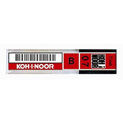 Koh-I-Noor Astuccio 12 MICROMINE 0,7mm B E207 Kohinoor Koh-I-Noor Astuccio 12 MICROMINE 0,7mm B E207 Kohinoor