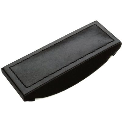 Läufer Ambiente MODENA Tampone per timbri, 16,5 x 7 x 2,5 cm, in vera pelle, colore: Nero Läufer Ambiente MODENA Tampone per timbri, 16,5 x 7 x 2,5 cm, in vera pelle, colore: Nero