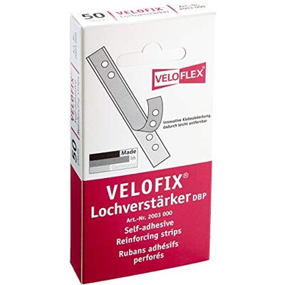 VELOFLEX Rinforzi per fori VELOFIX 105 x 15 mm, confezione da 50 pezzi VELOFLEX Rinforzi per fori VELOFIX 105 x 15 mm, confezione da 50 pezzi