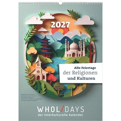Teneues wholidays Kalender 2027: interkultureller Monatswandkalender 42x59,4 cm mit weltweiten Fest- und Feiertagen Teneues wholidays Kalender 2027: interkultureller Monatswandkalender 42x59,4 cm mit weltweiten Fest- und Feiertagen