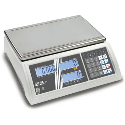 KERN Bilancia in acciaio inox CFS, , grigio chiaro/grigio scuro, leggibilità 1 g, portata massima 50 kg KERN Bilancia in acciaio inox CFS, , grigio chiaro/grigio scuro, leggibilità 1 g, portata massima 50 kg