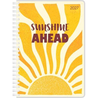 Alpha MyTimer Ringbuch Sunshine Ahead 2027: Wochenplaner mit 4-sprachigem Kalendarium, Ringbindung, Monatsübersicht & Notizseiten, für Schüler & Studenten Alpha MyTimer Ringbuch Sunshine Ahead 2027: Wochenplaner mit 4-sprachigem Kalendarium, Ringbindung, Monatsübersicht & Notizseiten, für Schüler & Studenten