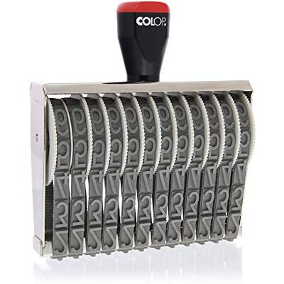 COLOP timbro Numeratore con 15012 – 12 cifre nbaender, 18 mm altezza caratteri COLOP timbro Numeratore con 15012 – 12 cifre nbaender, 18 mm altezza caratteri