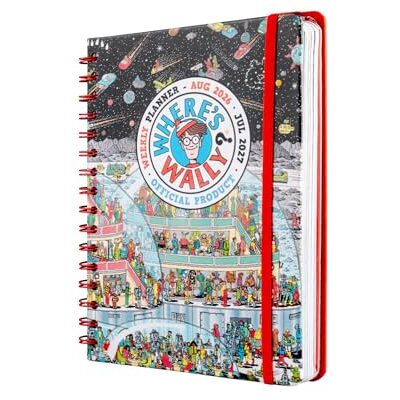 Grupo Erik Agenda Settimanale 2026 2027 A5 Dov è Wally Diario Scuola 2026 2027 per Università e Scuola Superiore, 12 Mesi Weekly Planner con Copertina Rigida, Stickers e Tasca Interna Grupo Erik Agenda Settimanale 2026 2027 A5 Dov è Wally Diario Scuola 2026 2027 per Università e Scuola Superiore, 12 Mesi Weekly Planner con Copertina Rigida, Stickers e Tasca Interna