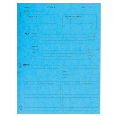 Exacompta Rif. 445102E Cartone da 5 confezioni da 25 cartelle procedurali, in carta lucida 265g/m2, dimensioni 25 x 32 cm, per documenti in formato A4, colore turchese Exacompta Rif. 445102E Cartone da 5 confezioni da 25 cartelle procedurali, in carta lucida 265g/m2, dimensioni 25 x 32 cm, per documenti in formato A4, colore turchese