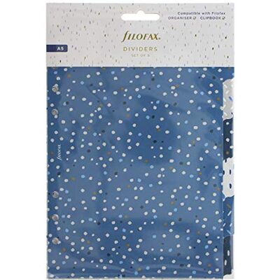 Filofax Indigo Divisori formato A5 Filofax Indigo Divisori formato A5
