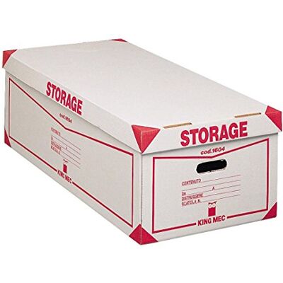 Rexel KING MEC Storage Contenitore 8 scatole Bianco 1 Pezzo 160400 Rexel KING MEC Storage Contenitore 8 scatole Bianco 1 Pezzo 160400