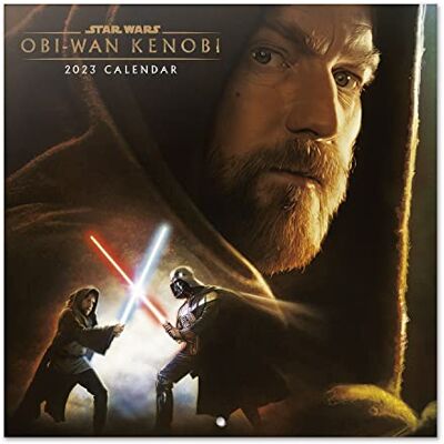 Grupo Erik Calendario Star Wars Obi Wan Kenobi 2023 da Muro + Poster Regalo incluso 12 mesi, 30x30 cm, FSC calendario 2023 da parete, calendario casa 2023, star wars gadget, obi wan kenobi Grupo Erik Calendario Star Wars Obi Wan Kenobi 2023 da Muro + Poster Regalo incluso 12 mesi, 30x30 cm, FSC calendario 2023 da parete, calendario casa 2023, star wars gadget, obi wan kenobi
