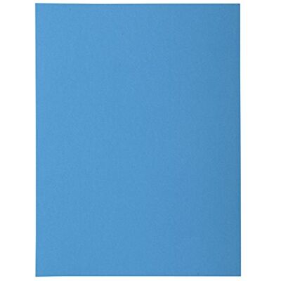 Exacompta Confezione da 50 camicie ROCK's 24 x 32 cm, 1 patta 220 g, blu reale Exacompta Confezione da 50 camicie ROCK's 24 x 32 cm, 1 patta 220 g, blu reale