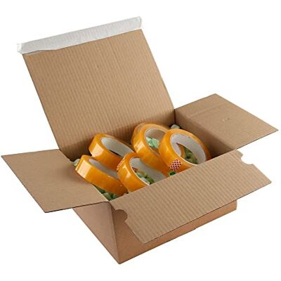 Blake VITA Packaging 260 x 220 mm 131Scatola postale a chiusura rapida Stacca e sigilla () Kraft, Confezione da 10 Blake VITA Packaging 260 x 220 mm 131Scatola postale a chiusura rapida Stacca e sigilla () Kraft, Confezione da 10