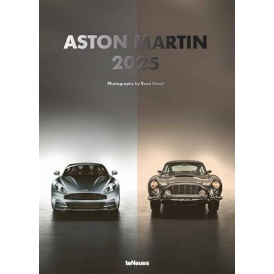 Teneues Calendario da parete Aston Martin 2025, 50 x 70 cm, calendario con dodici splendidi scatti di modelli Aston Martin da 110 anni di storia, fotografato da Rene Staud Teneues Calendario da parete Aston Martin 2025, 50 x 70 cm, calendario con dodici splendidi scatti di modelli Aston Martin da 110 anni di storia, fotografato da Rene Staud