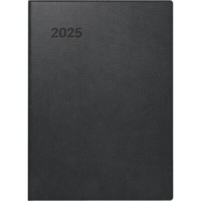 BRUNNEN Agenda tascabile modello 731 (2025), 2 pagine = 1 settimana, A6, 144 pagine, copertina in plastica, nero BRUNNEN Agenda tascabile modello 731 (2025), 2 pagine = 1 settimana, A6, 144 pagine, copertina in plastica, nero