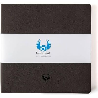 Blocco da disegno quadrato, 21,1 x 21,1 cm, per artisti, ideale per inchiostro, acquerelli, penne, matite, 160 pagine resistenti agli strappi, dimensioni: quadrato medio, , nero Blocco da disegno quadrato, 21,1 x 21,1 cm, per artisti, ideale per inchiostro, acquerelli, penne, matite, 160 pagine resistenti agli strappi, dimensioni: quadrato medio, , nero