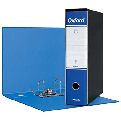 Esselte G85 OXFORD Registratore f.to protocollo dorso 8 cm Blu 1 Pezzo Esselte G85 OXFORD Registratore f.to protocollo dorso 8 cm Blu 1 Pezzo