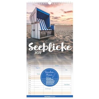 Alpha Seeblicke 2027: Familienkalender 22x45 cm mit 4 Spalten, Ferienübersicht, Pollenflugkalender & Landschaftsbildern, ideal für Familienorganisation Alpha Seeblicke 2027: Familienkalender 22x45 cm mit 4 Spalten, Ferienübersicht, Pollenflugkalender & Landschaftsbildern, ideal für Familienorganisation