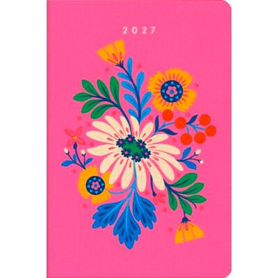 Groh Verlag Taschenkalender A6 2027: Blütenmotiv, bestickt, pink: Hochwertig bestickter Buchkalender, Wochenplaner, Terminplaner & Organizer. Mit Ferienterminen und Monatsübersichten Groh Verlag Taschenkalender A6 2027: Blütenmotiv, bestickt, pink: Hochwertig bestickter Buchkalender, Wochenplaner, Terminplaner & Organizer. Mit Ferienterminen und Monatsübersichten