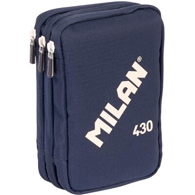 MILAN Plumier 3 piani con contenuto collezione 430 since 1918, blu MILAN Plumier 3 piani con contenuto collezione 430 since 1918, blu